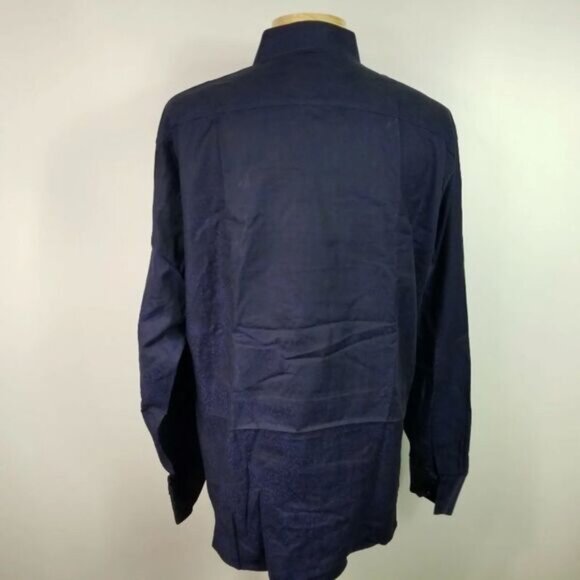 Bertigo 2XL Purple Floral Masterpiece Button Front Shirt - Picture 8 of 8